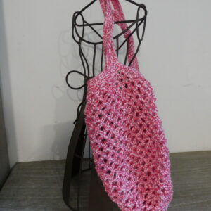Sac filet rose