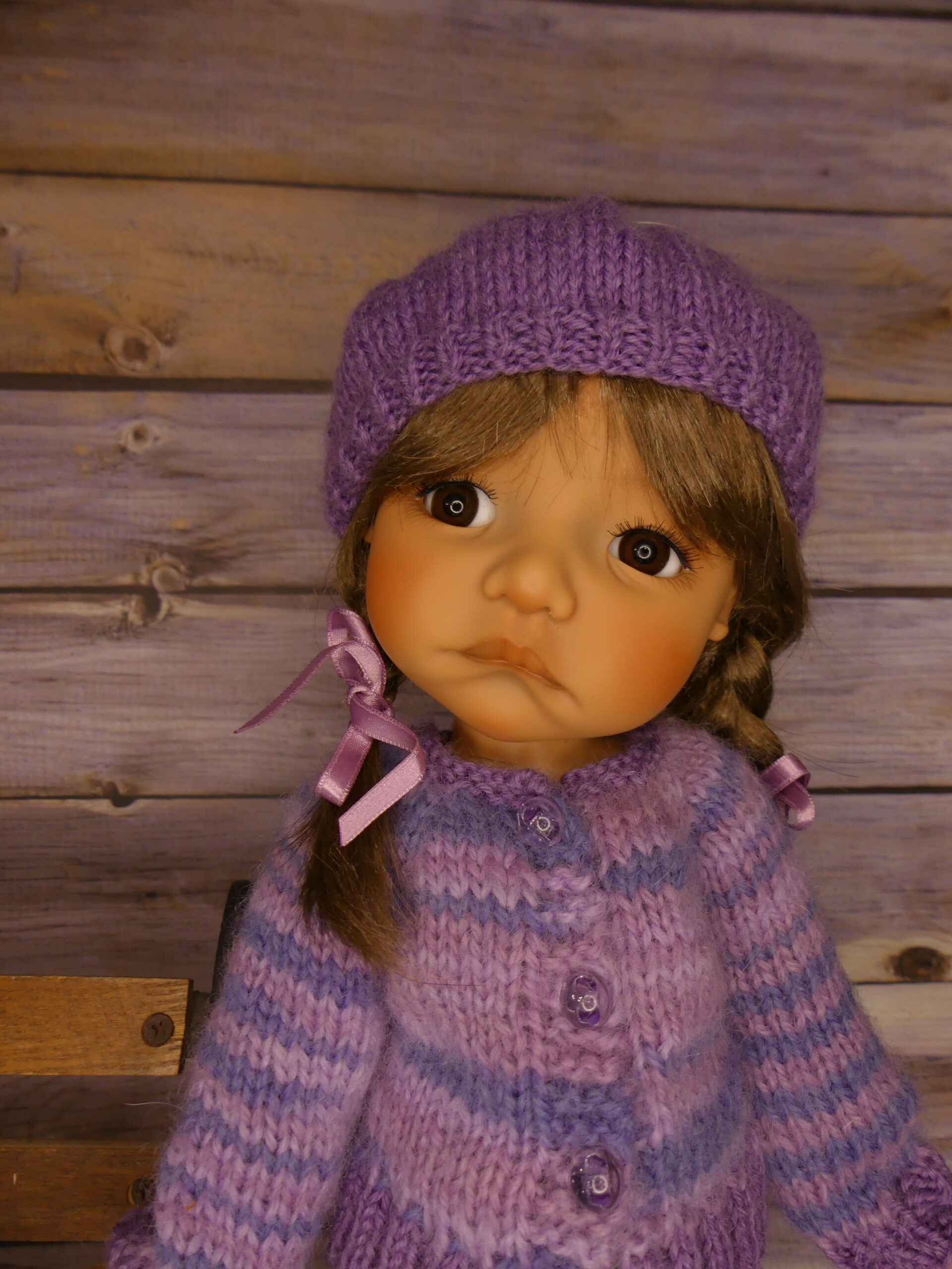 Mauve des bois pour poupée Moppet – Image 5