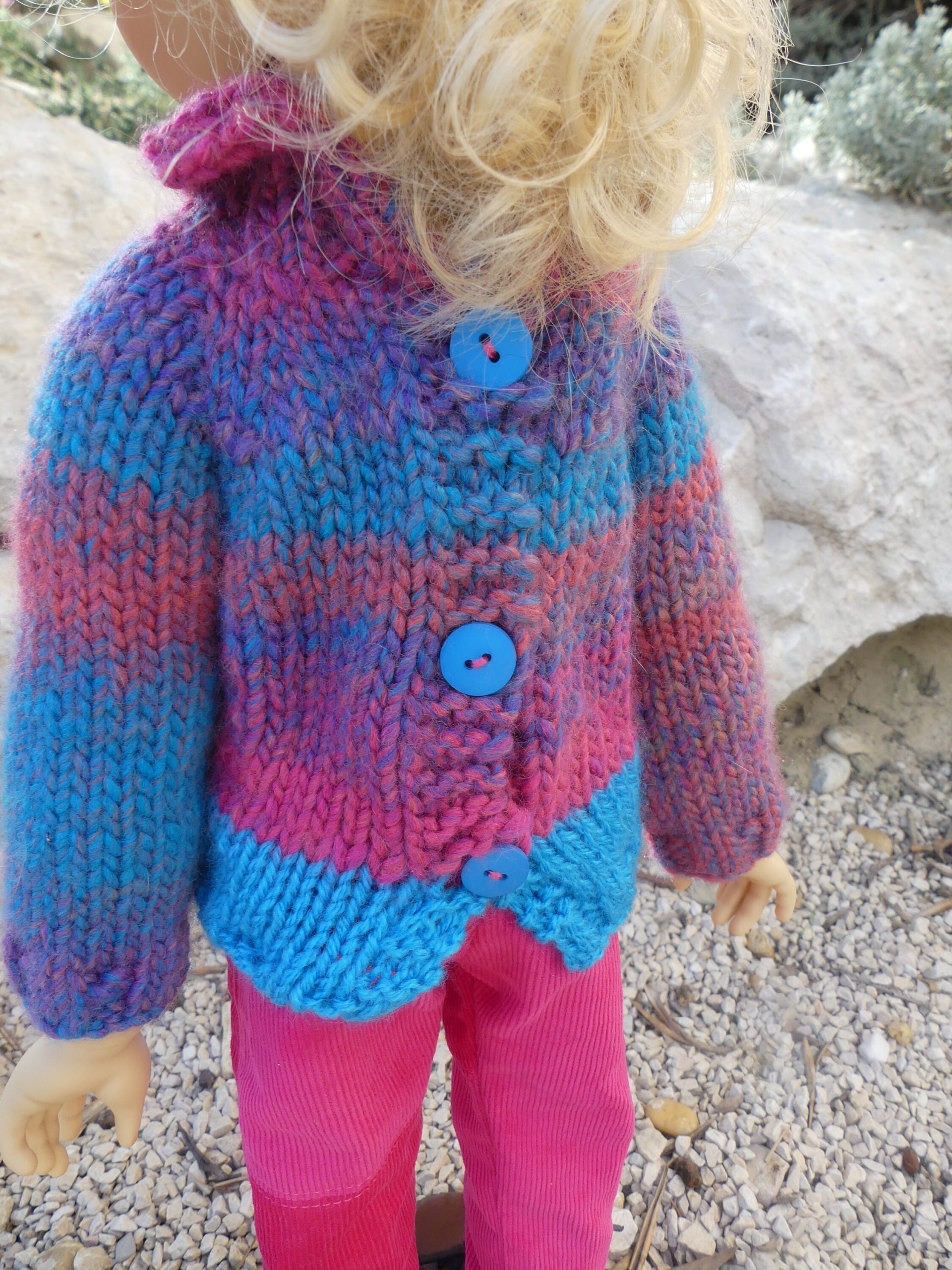 Rose des glaces pour LL Dolls - Zwergnase 55 – Image 3