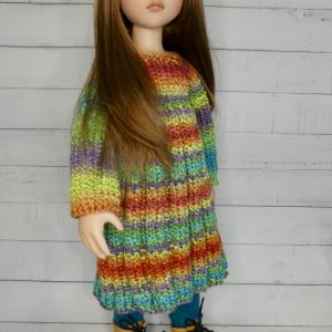 Robe en laine pour poupée LL Dolls - Zwergnase