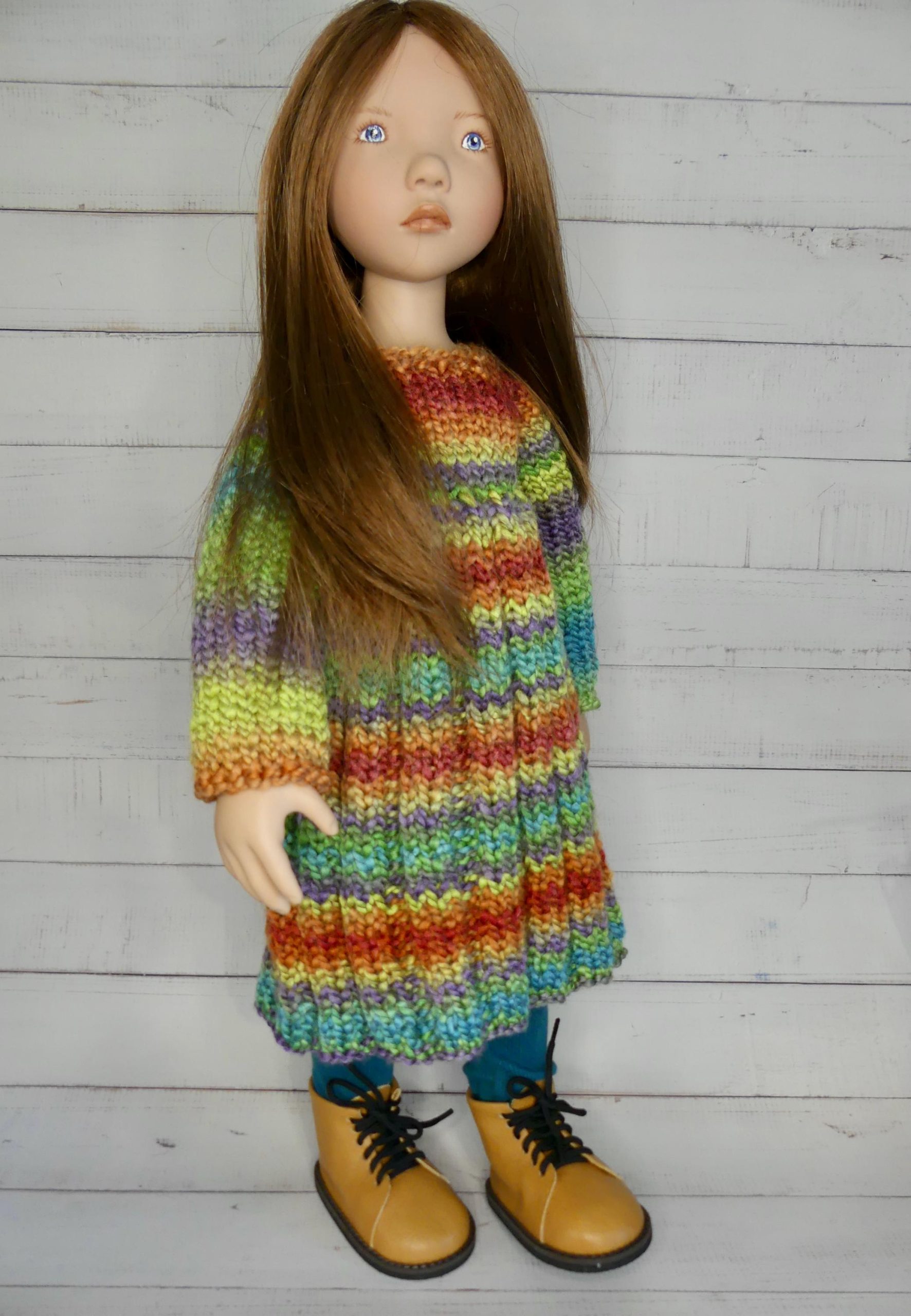 Robe en laine pour poupée LL Dolls - Zwergnase