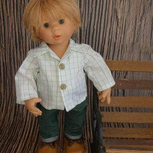 Vert little boy pour poupée Wichtel - Moppet