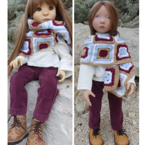J'aime le crochet pour poupée LL Dolls - Zwergnase 55