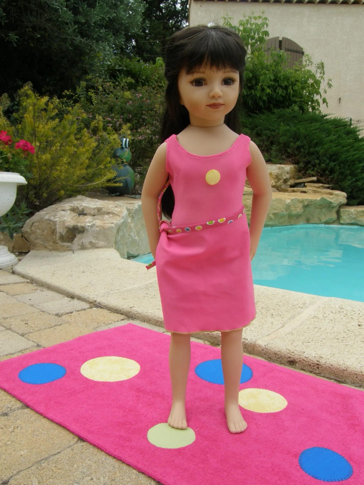 Vacances roses pour poupée BB Dolls - Gotz - Maru and friends
