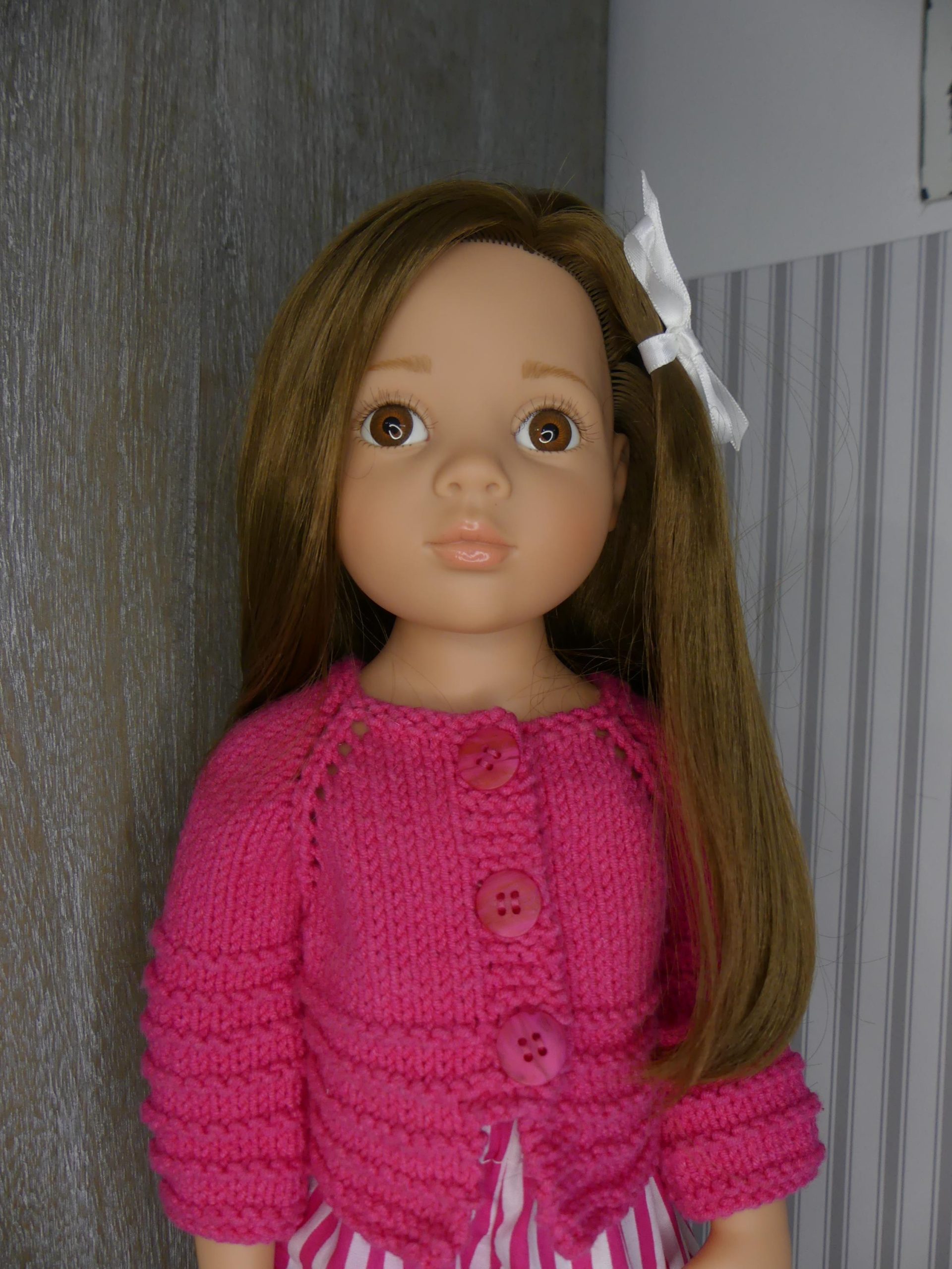 Lapin framboise pour poupée BB Dolls - Gotz – Image 5
